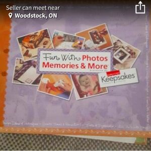 Scrapbook binders of ideas x3